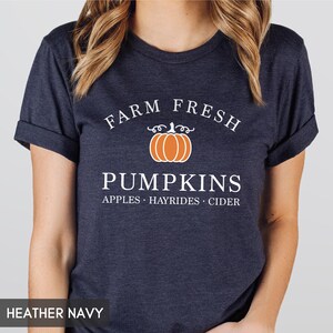 Fall Shirt, Fall Pumpkin Shirt, Fall Clothing, Fall T-Shirt, Pumpkin Patch, Hello Pumpkin, Autumn Shirt, Cute Fall Shirt For Women, Men image 6