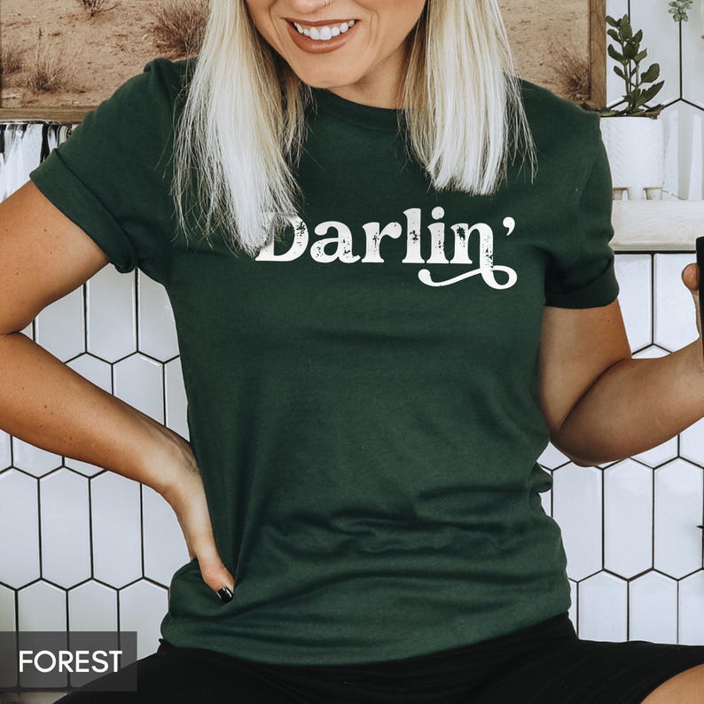 Darlin' Shirt, Country Shirt, Western Shirt, Southern Shirt, Country Music Shirt, Texas Tee, Country Girl, Southern Woman, Concert Shirt image 8