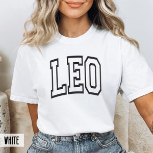 Comfort Colors® Leo Shirt, July or August Birthday, Zodiac Gift for Her (Unisex), Leo tee for him, Leo Gift, Cute Leo Shirt, Leo Gift image 7