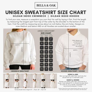 a white sweatshirt with measurements for the hoodie