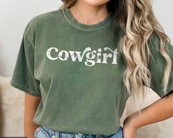 Comfort Colors® Cowgirl Shirt, Country Shirt unisex, Western Shirt, Southern Shirt, Country Music Shirt, Texas Tee, Country Girl concert tee
