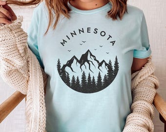 Minnesota Shirt, Minnesota T-Shirt, Womens Minnesota Shirt (Unisex), State of Minnesota Gift, Minnesota Vacation Tee, Minnesota Nature Shirt