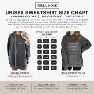 a women's sweatshirt with measurements for the hoodie