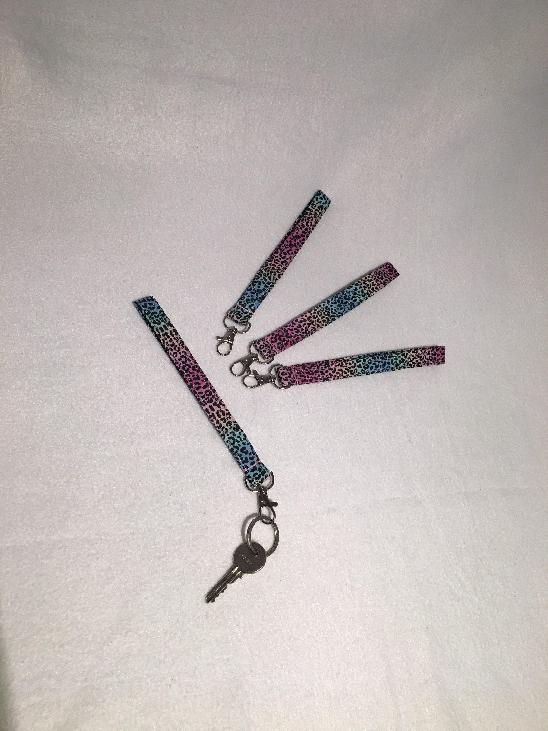 Fabric Key Chain Fabric Key Fob Fabric Keyring Fabric Etsy UK