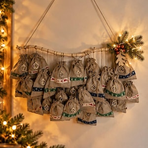 Handmade Advent calendar – 24 little surprises for the Christmas season