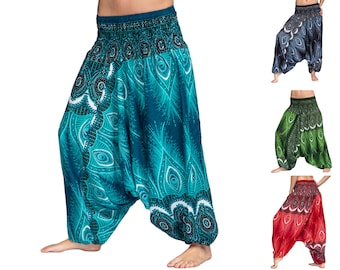 Haremshose Pumphose Aladinhose Pluderhose Baggy Goa Ballon Yoga Hose Jumpsuit