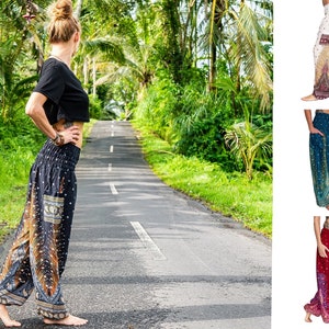 Harem Pants Baggy Aladdin Pants Harem Pants Baggy Goa Balloon Yoga Pants Women Men Unisex