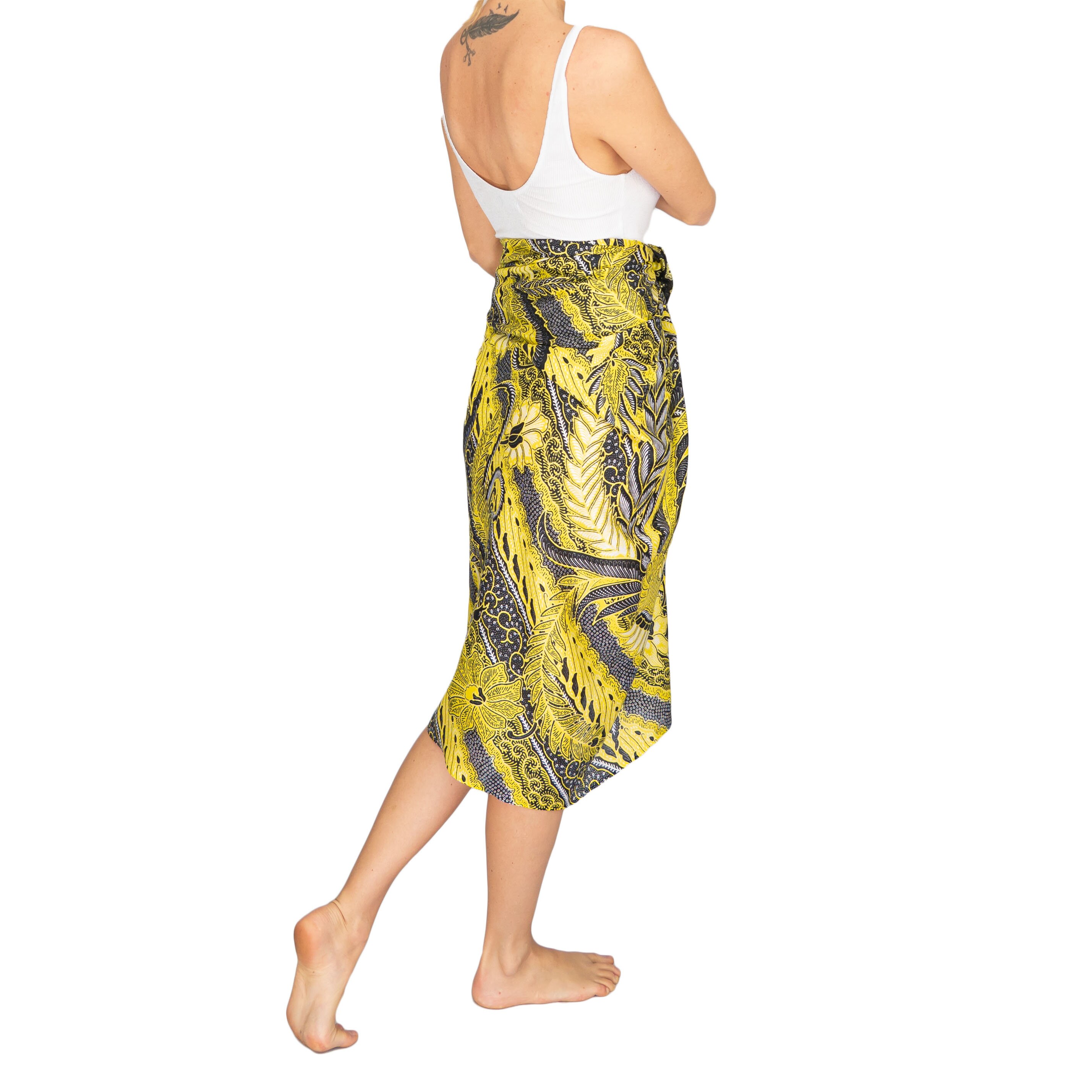 Pareo Sarong Tuch Damen - Vielseitiges Wickeltuch Aus Fair Trade