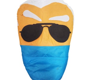 Joe Biden Face Pinata Biggest mask I’ve ever seen  Biden wearing Mask and Aviator Glasses- Hold 4lbs of Candy- President 2020 pinata