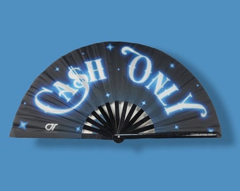 Rave Hand Fan - Cash Only