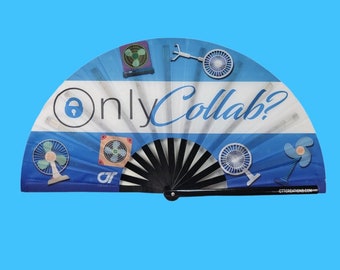Rave Hand Fan - Only Fans Collab