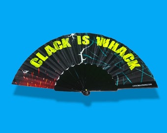 Mini Hand Fan - Clack Is Whack
