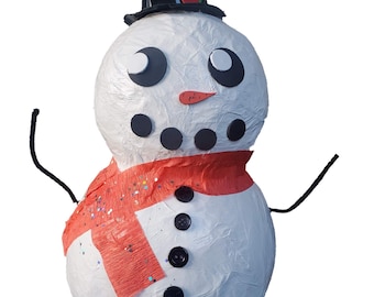 Snowman Pinata 17" tall