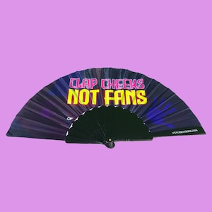 Mini Hand Fan - Clap Cheeks not fans