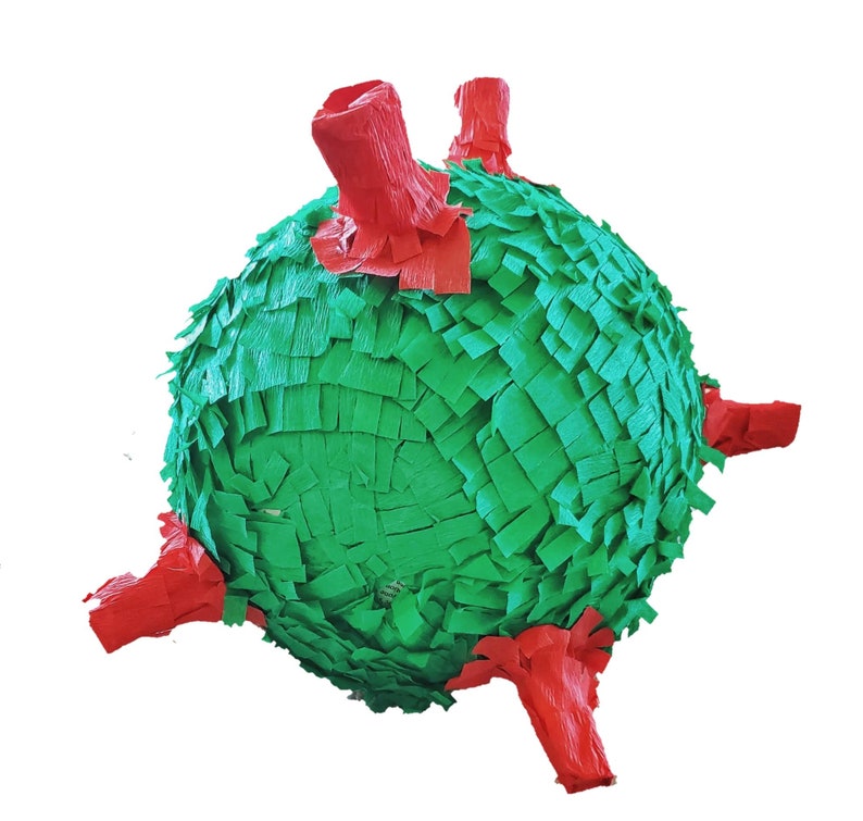 Mini virus with mask pinata image 6