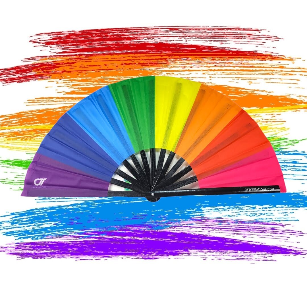Hand Fan Rp Rave Hand Fan - A Good Person - Etsy
