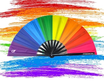 Rave Hand Fan - A Good Person