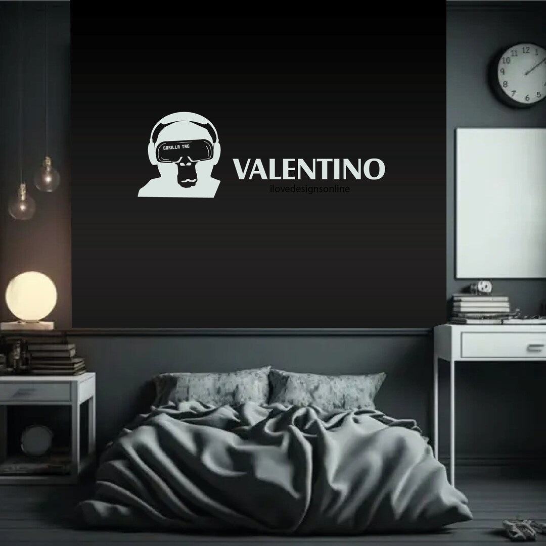 Vr Building Decal GORILLA TAG Name | Popular VR Game Decal | Teen and Kids Bedroom Decor ...