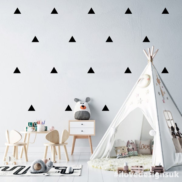 Geometric Wall Decal Etsy UK