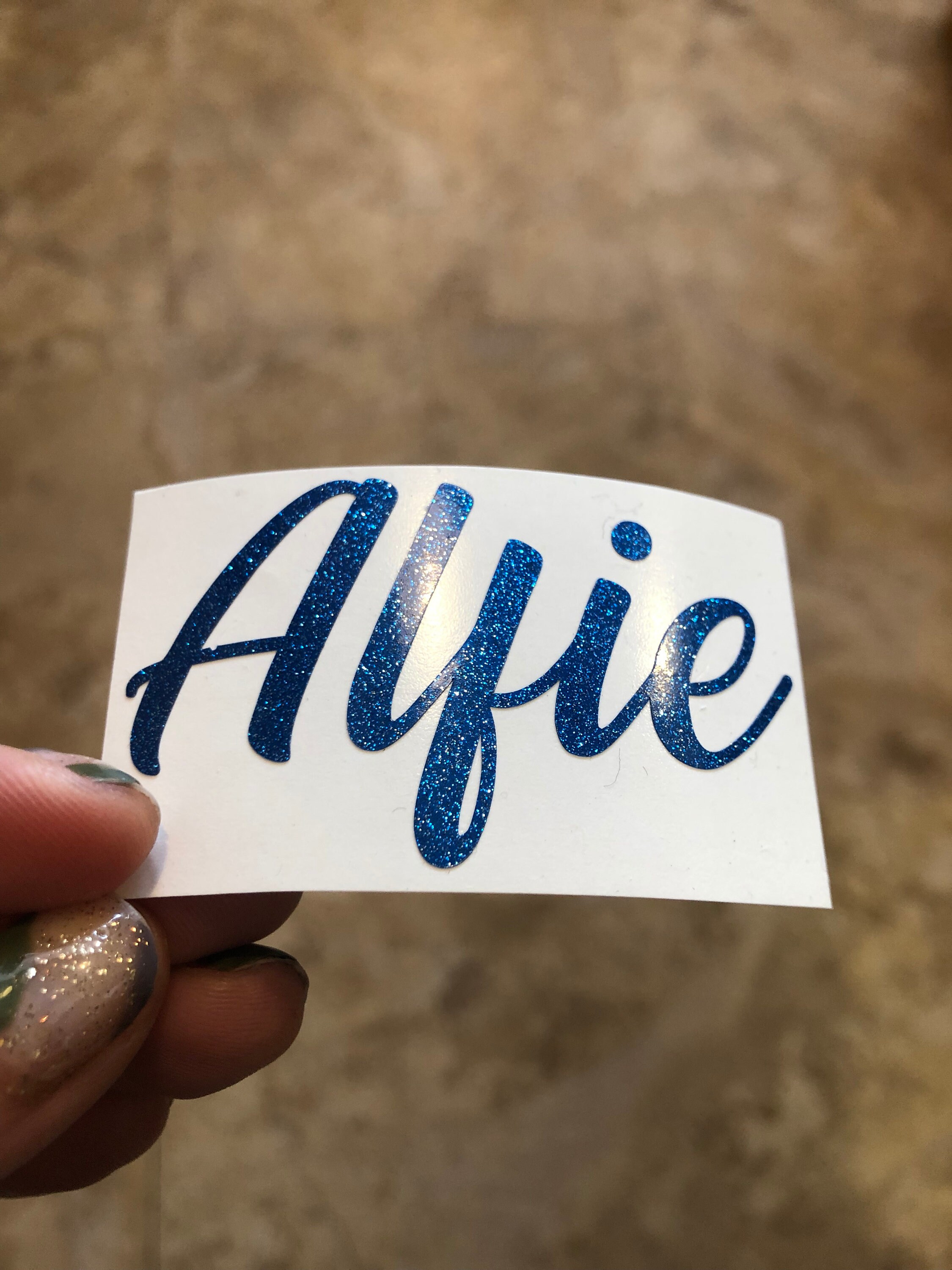 Vinyl Name Stickers for Water Bottles Calligraphy Stickers Etsy