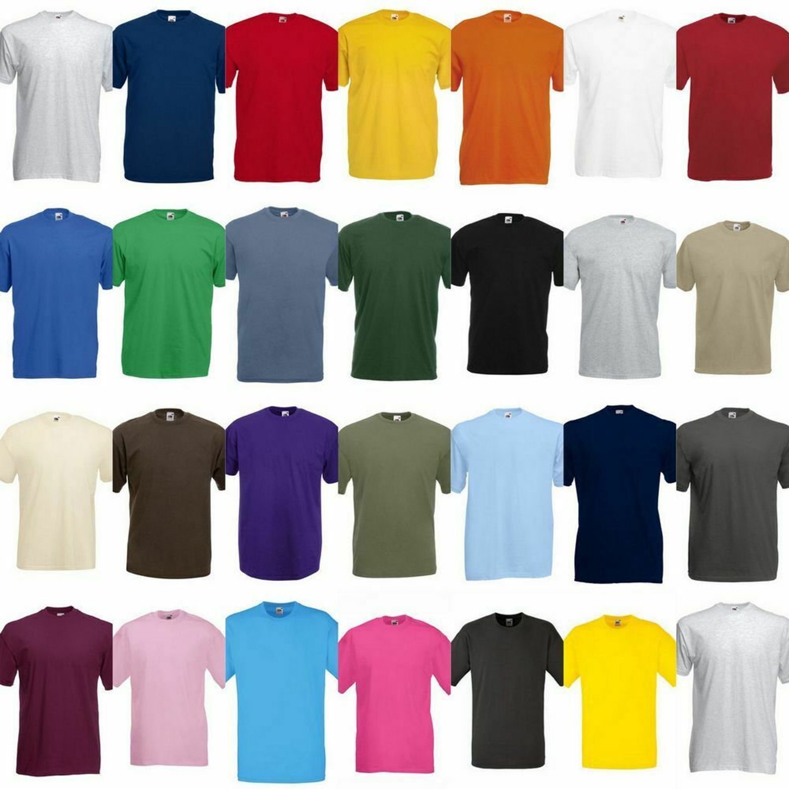 Custom Personalised Printed T-Shirts Work Unisex Uniform | Etsy