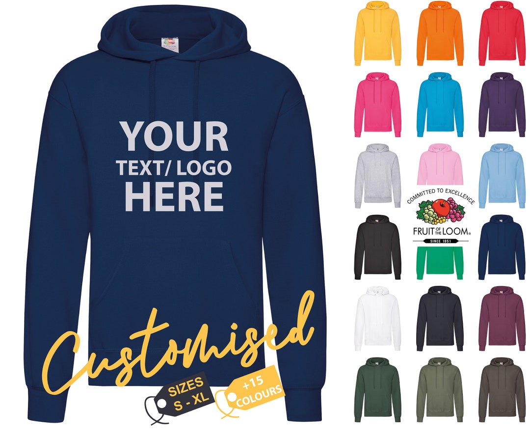 Ebay personalised hoodies Outlet
