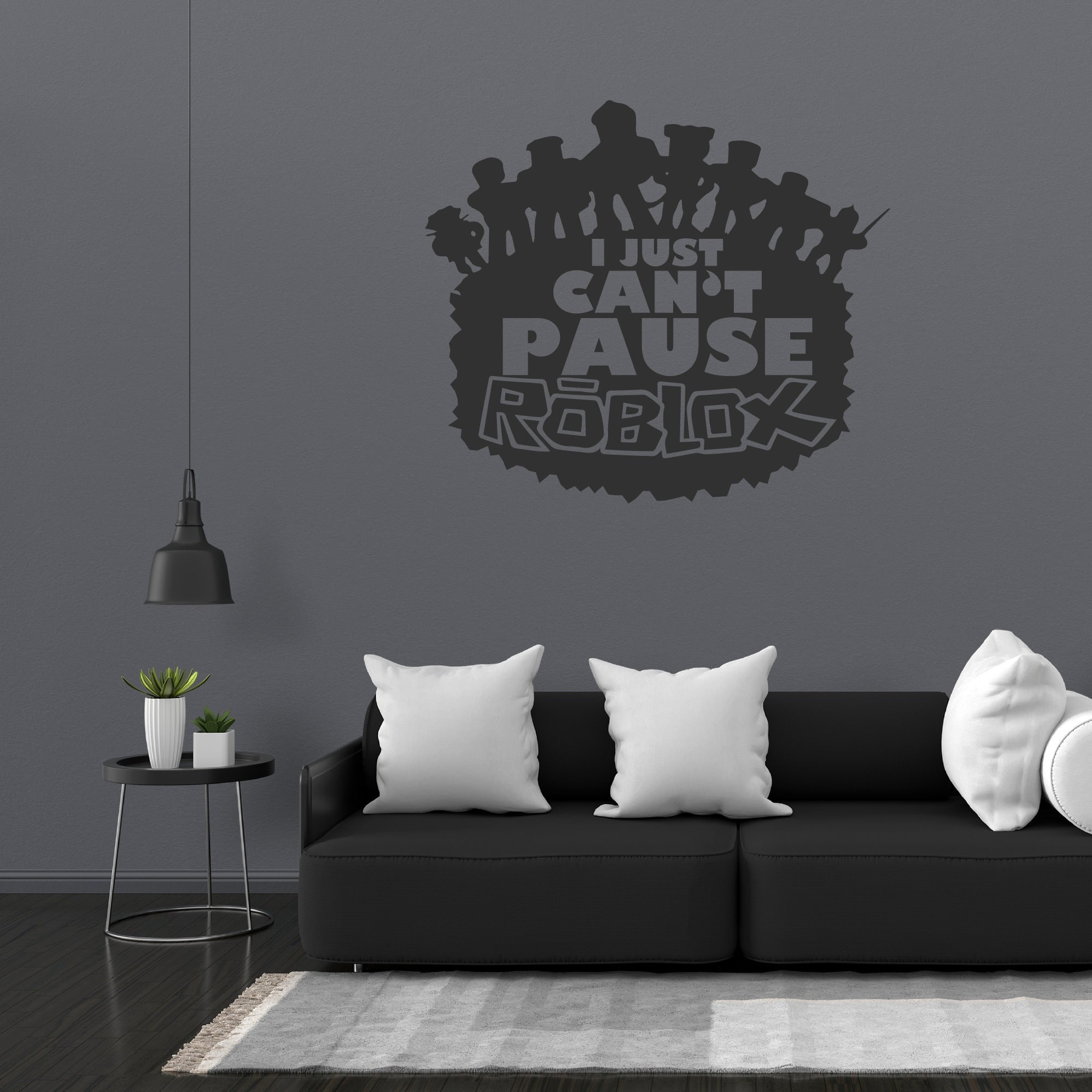 Can\'t Pause R-blox Gaming Wall Sticker I Bedroom Decor I - Etsy Israel