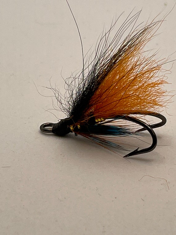 Handmade Double Hook Salmon Flies: Atlantic Fishing Lures