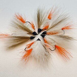 6 Appetaizer Trout Fly Fishing Fly Hook 8 Custom Fly Made in USA