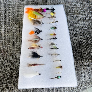 23 Assortment of Flies for Fly Fishing Hand Made in USA