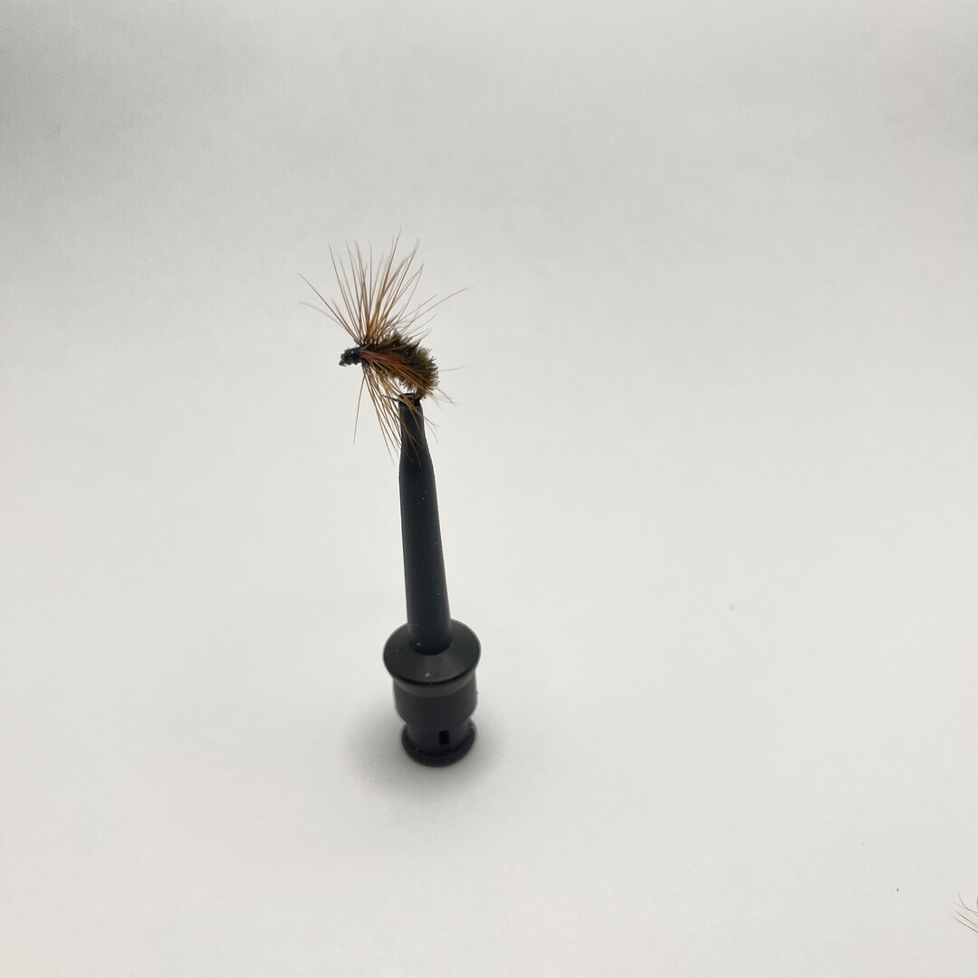 6 Partridge & Peacock Dry Flies Fly Fishing Hook Size 14 Custom Hand