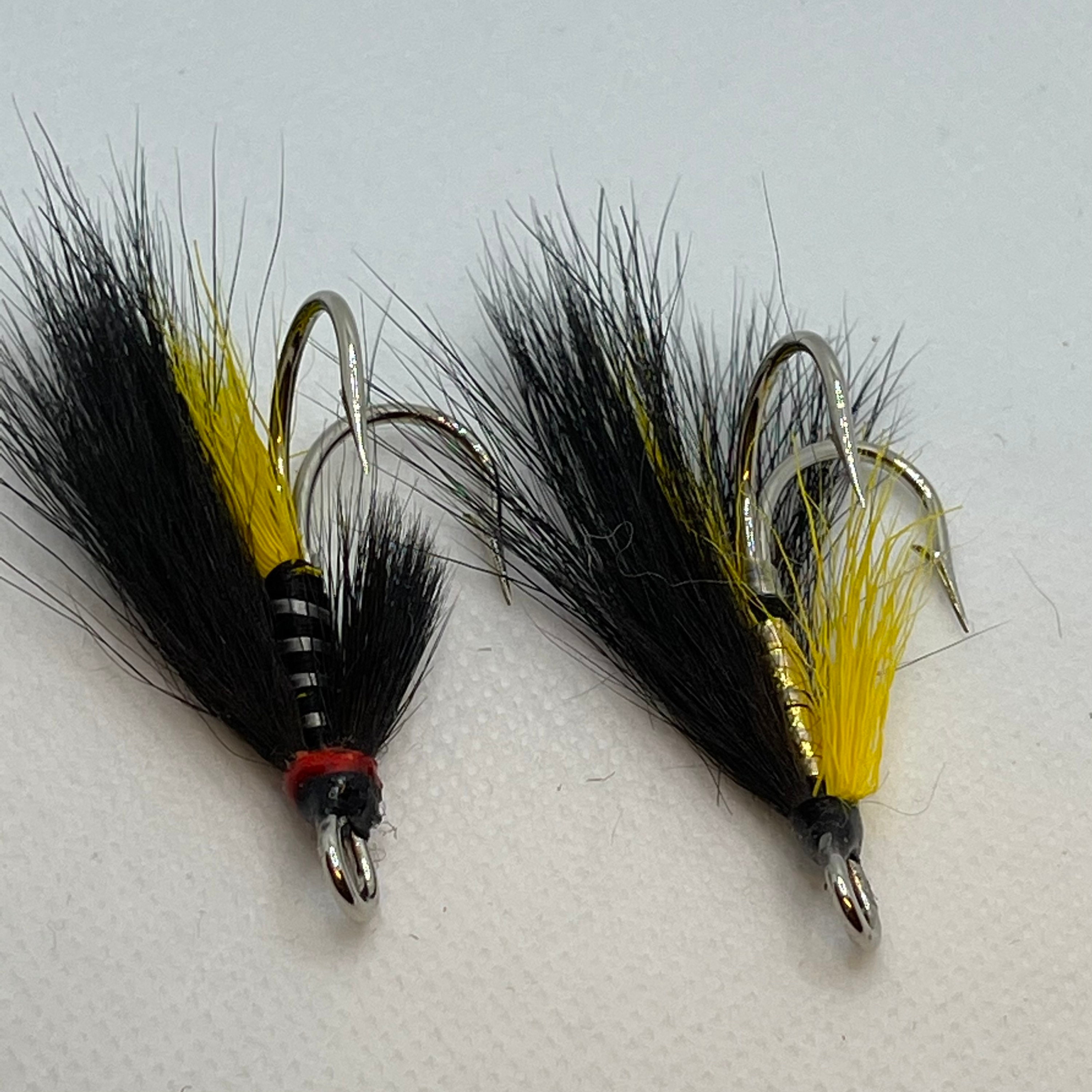 2 Weasel Double Hook Salmon Fly Fishing Fly Hook 1 Custom Hand