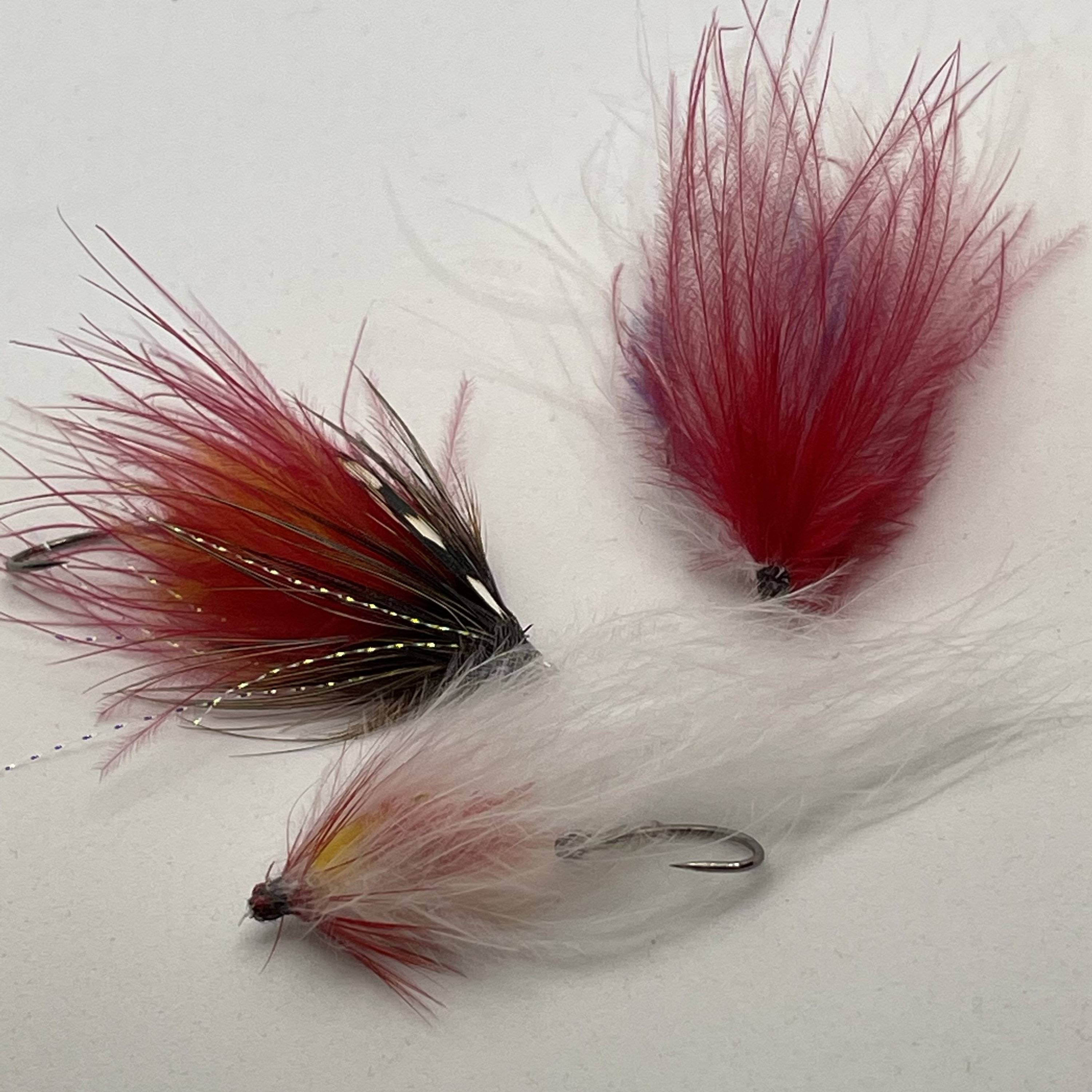 5 Corps De Streamer Vintage - Mouche Nouée à La Main - Succession De Tyer Professionnel Du Maine