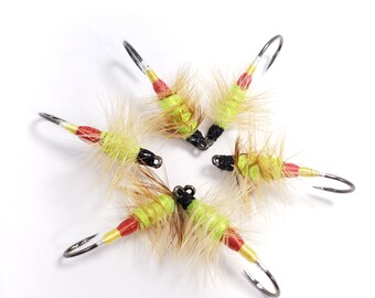 6 Atlantic  Salmon Flies  Fishing Fly Hook 6 Custom Hand Made in USA