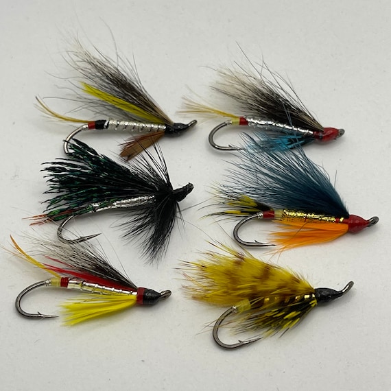 3 Paquetes De Señuelos Peanut Fly De 2" Para Pesca Al Curreleo - Ideales Para Salmón Y Trucha, Flotación Negativa