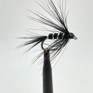 6 Grouse & Claret  Wet Flies Fly Fishing  Hook Size 8 Custom Hand Made in USA