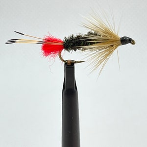 6 Ke-Xe  Wet Flies Fly Fishing  Hook Size 8 Custom Hand Made in USA