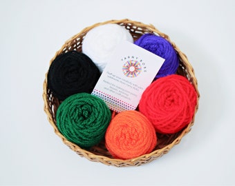 60g of Halloween Yarn Oddments | Pom pom Kit UK, Crafts, Weaving, French Knitting, Kids Crafts, Fibre Arts, Toys, Yarn Scraps, Knit, Crochet