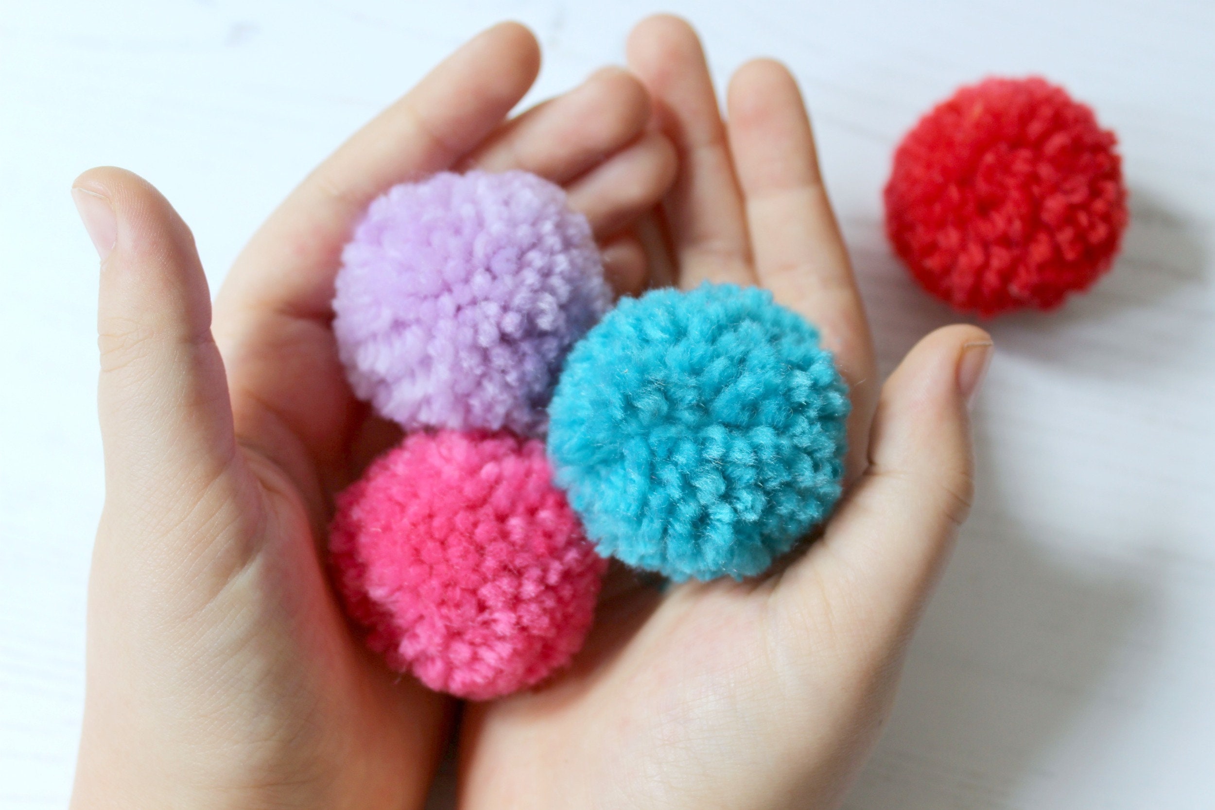 Ready Made Pom Poms Custom Pom Poms, Craft Pom Poms, Pom Poms for Hats