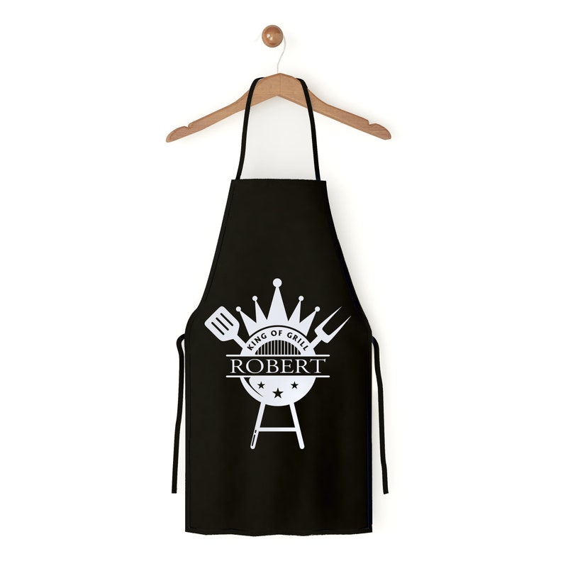 King of Grill Svg Grill Apron Svg Grill Saying Svg Grill Etsy