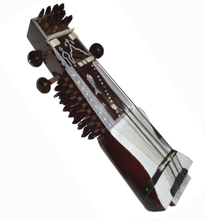 Sarangi Beautiful Handcarved Traditional Indian String Music Etsy
