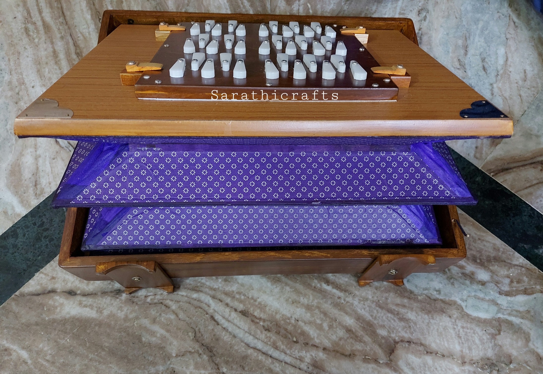 Large 36 Keys Shruti Box17x14x3 Special 3 Etsy