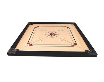 26"and 32" Carom Board with wooden Coins, Striker and Powder, EXPORT QUALITY Carrom with Fast Shipping ( Made In India )