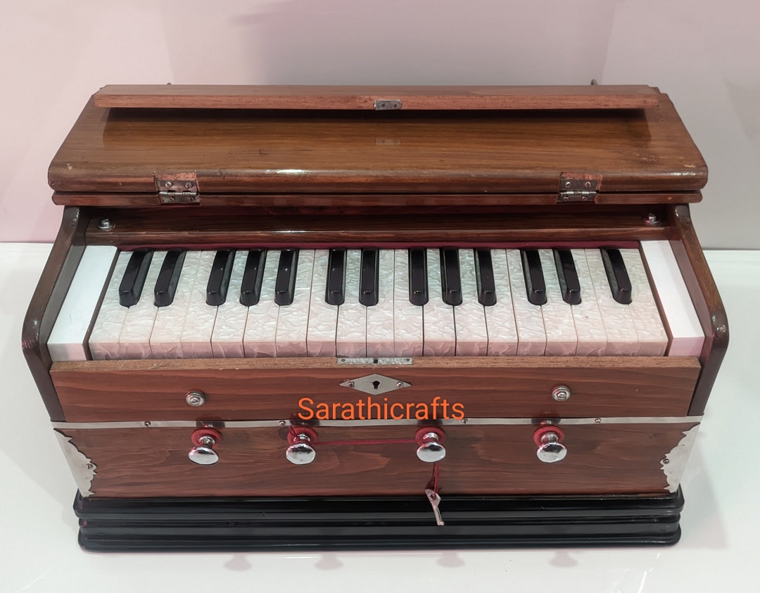 Special 4 Stops Harmonium /32 Keys /multi Fold Bellow /double Reeds