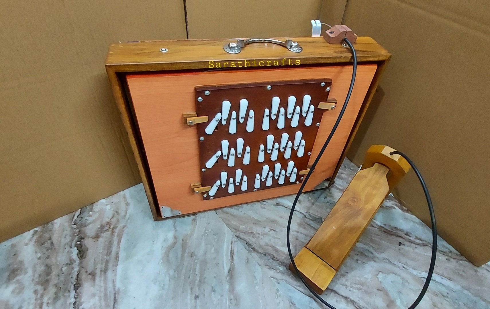 Large 36 Keys Shruti Box17x14x3 Special 3 Etsy