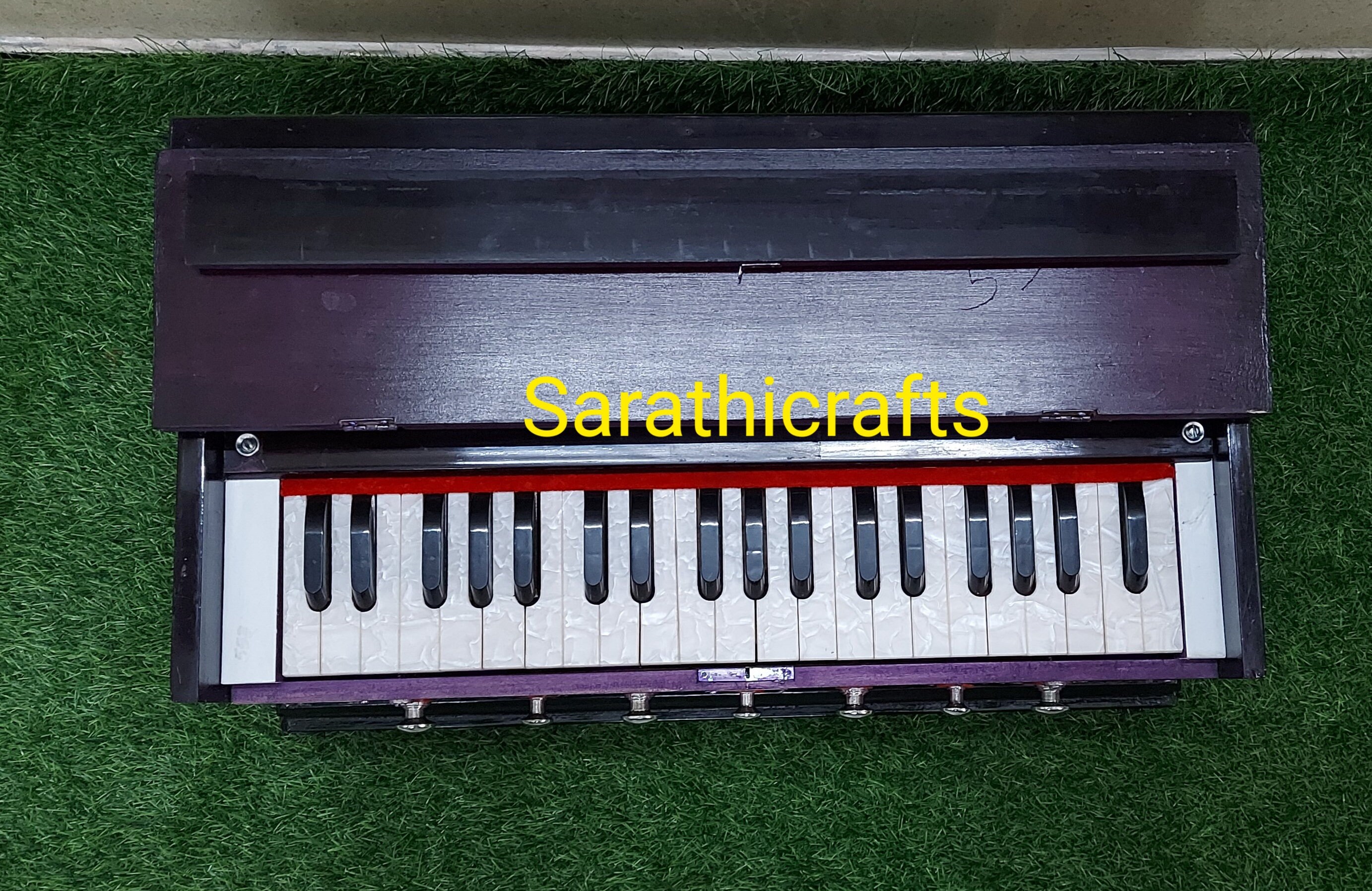 Harmonium With 7 Stopper Double Bellow 39 Key440hzlong Etsy