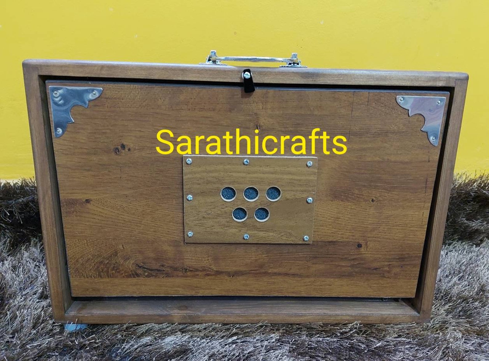Shruti Box 15x10x3 Inches Teak Wood and Ply 440hz & 432hz Etsy