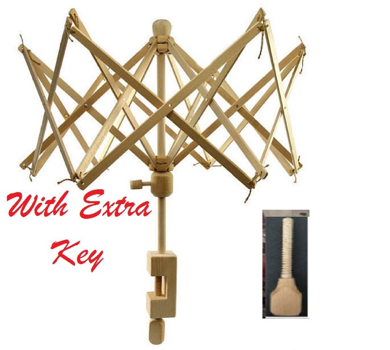 Handmade Umbrella Table Top Yarn Swift High Quality Wooden Etsy