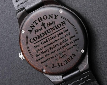 Communion gift for boys | First holy communion gifts for son | Grandson 1st holy communion watch present