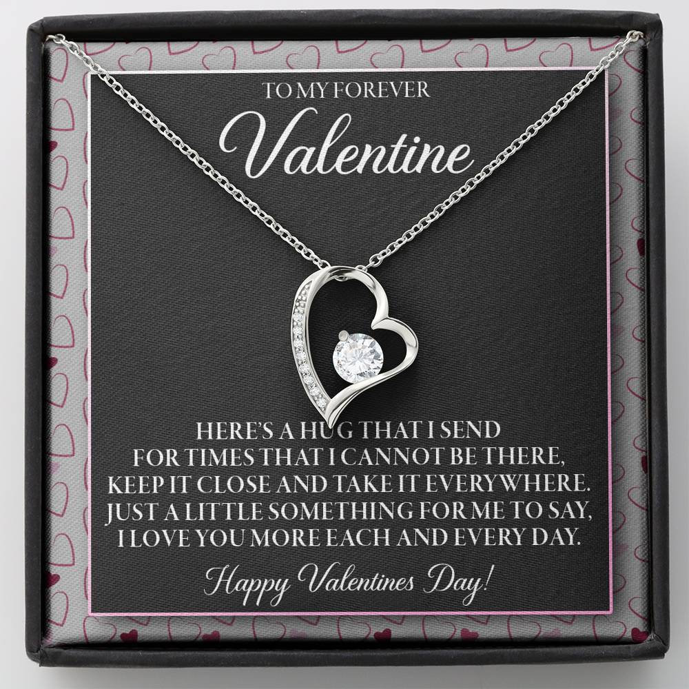 Heart necklace for her Valentine's Day gift for Etsy